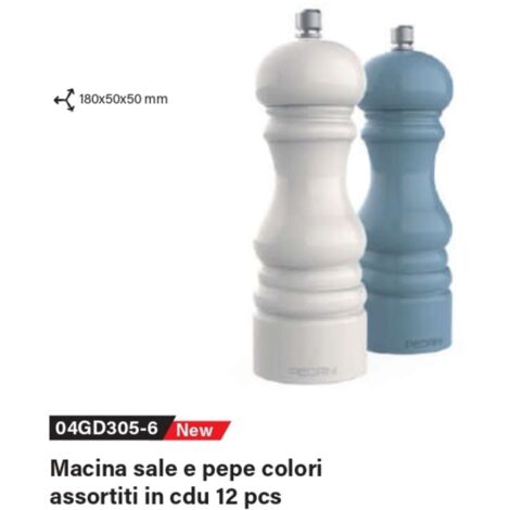 Macinapepe&Sale In Plastica 4Gd305