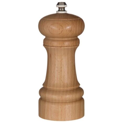 Macinino per Sale e Pepe 2 in 1 Secret de Gourmet Marrone Legno 14,5 x 5,5 cm
