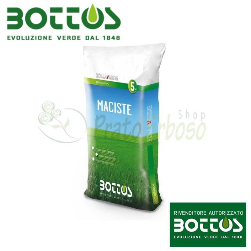 Bottos - Maciste - Graines pour pelouse 5 Kg