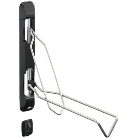 MACLEAN MC-471 PORTE-VÉLOS MURAL RÉGLABLE JUSQU'À 35 KG MAX