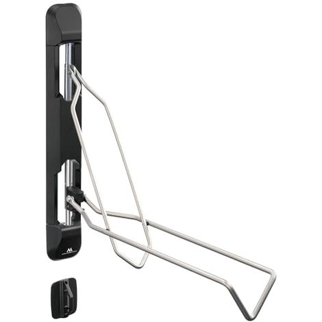 MACLEAN MC-471 PORTE-VÉLOS MURAL RÉGLABLE JUSQU'À 35 KG MAX