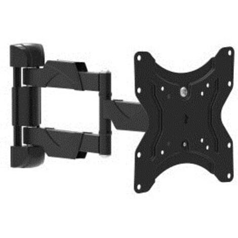 Maclean MC-742 - Bildschirm-Wandhalterung 13-42", bis zu 25 kg, neigbar, Schwarz