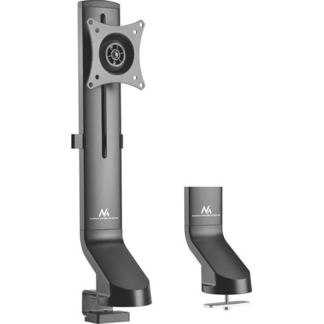 Maclean MC-853 - Supporto da tavolo per monitor da 17" a 32" VESA 75x75 100x100 fino a 8kg (per 1 monitor)