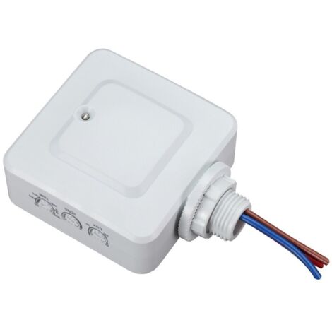 Maclean MCE 137 Sensore di Movimento a Microonde Sensore di luce regolabile Risparmio energetico1200W