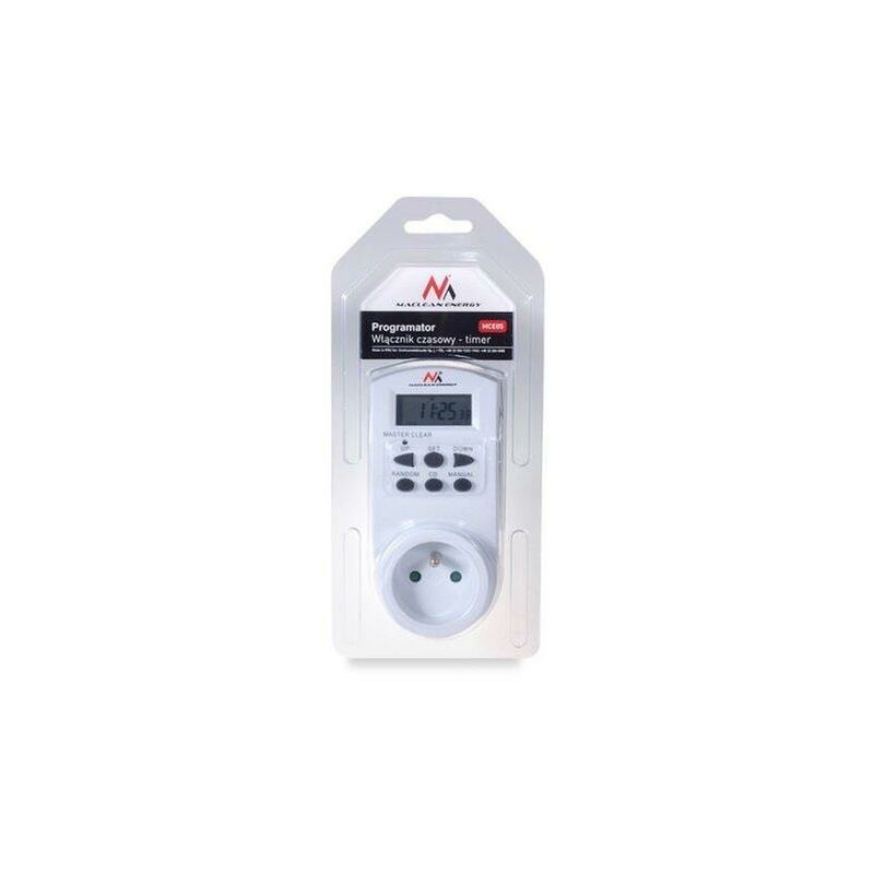 

Maclean MCE05 Digital Timer 10 Programs. CD Random 3600W