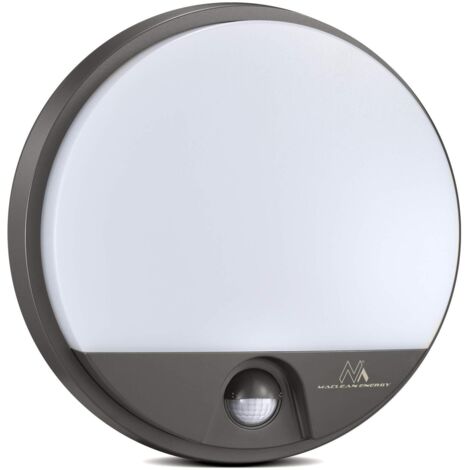 Maclean MCE291 Lampada a LED Sensore di Movimento (Grigio)