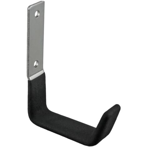 Maclean Supporto a parete per pneumatici, scala in acciaio, bicicletta, per officina Garage per Impieghi Gravosi carico massimo 15 kg Ganci, Porta gomme Appendere Utensili MC-435