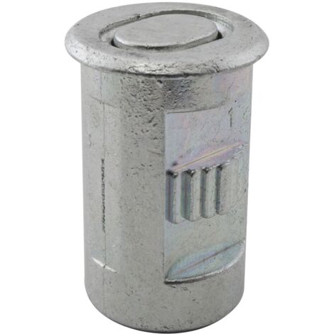 Maco Bodenbüchse Schließblech für Türkantriegel mit Rückholfeder ø 17 mm Stahl