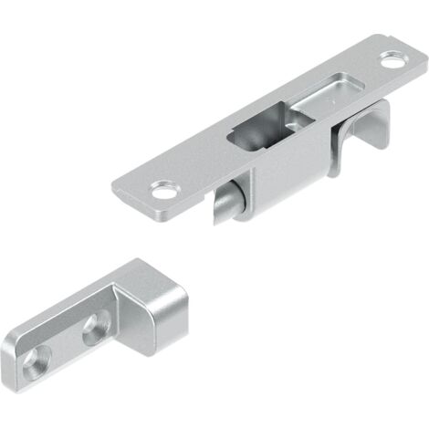 MACO Drehsperre aufschraubbar, selbstschließend, silber (10534)