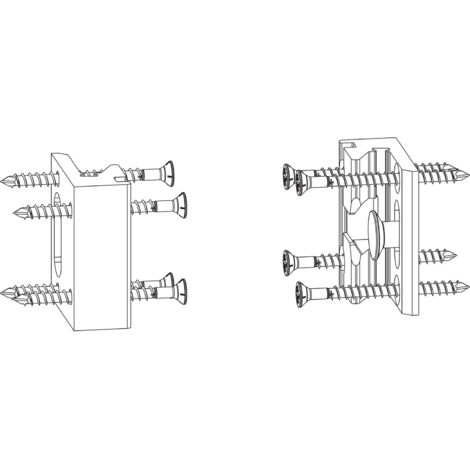 MACO HS Mittelverschluss RC3 für Dichtungsschiene PVC - 28mm, silber, mit Schrauben