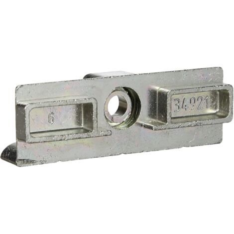 MACO schliess Adattatore Euro Nut 6/8/4, falz aria 12 mm, argento (34921) 1 pezzi