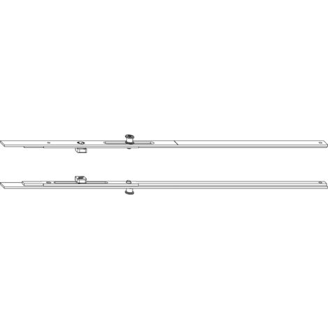 MACO SKB-Z Breitenteil-Set Gr. 1, 1iS, FFB 720-1050 mm, silber (455519)