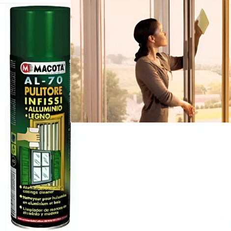 MACOTA AL-70 Pulitore Per Infissi E Avvolgibili In Alluminio Legno Pvc