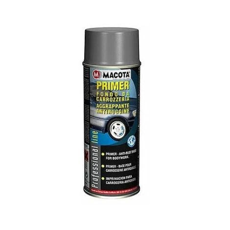 MACOTA PRIMER Fondo spray Carrozzeria Aggrappante Antiruggine Carrozziere 400 ml – col. BEIGE