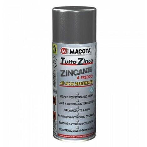 MACOTA Tutto Zinco smalto zincante a freddo Anti corrosione Anti ruggine -400 ml