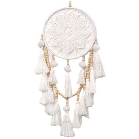 Macrame Wall Hanging - Woven Bohemian Decor - Dreamcatcher - Bohemian Cotton Wall Tapestry - Gift for Home, Living Room, Bedroom, Party, Wedding