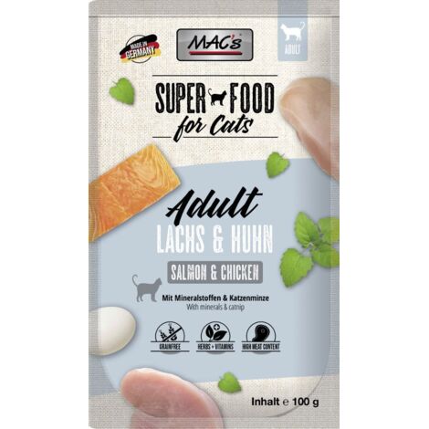 MAC's Katze  Erwachsene  100g Beutel - Lachs und Huhn 100g