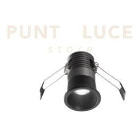 MAD FARETTO DA INCASSO LED 3000K 350LM 5W IP20 NERO