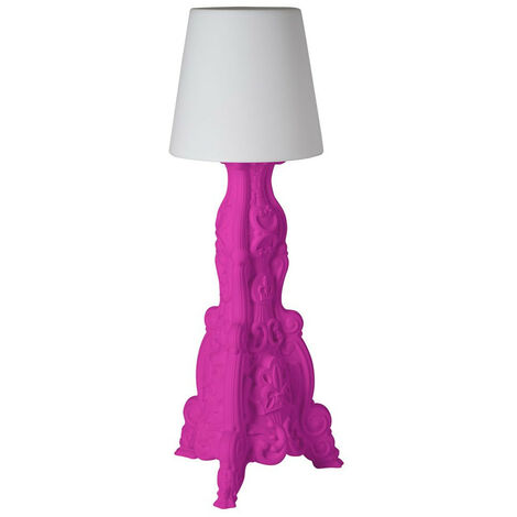 Madame of Love Fucsia dolce lampada da terra originale Slide di design grande interno esterno giardinop colorata veranda terrazza sala da pranzo salotto