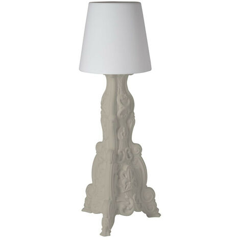 Madame of Love  Grigio tortora lampada da terra originale Slide di design grande interno esterno giardinop colorata veranda terrazza sala da pranzo salotto
