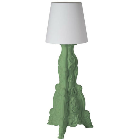 Madame of Love  Verde malva lampada da terra originale Slide di design grande interno esterno giardinop colorata veranda terrazza sala da pranzo salotto