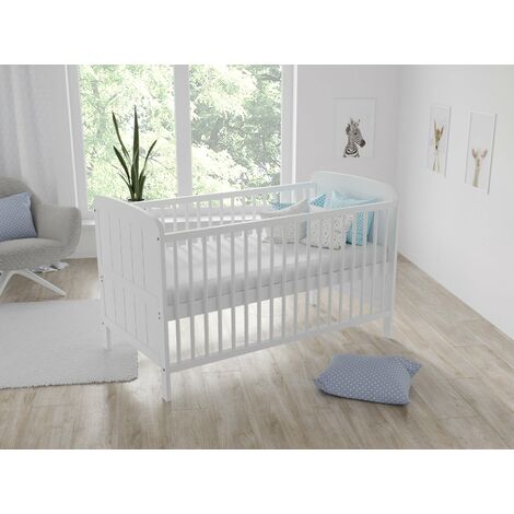 Maddox Cot Bed 140x70cm (White)