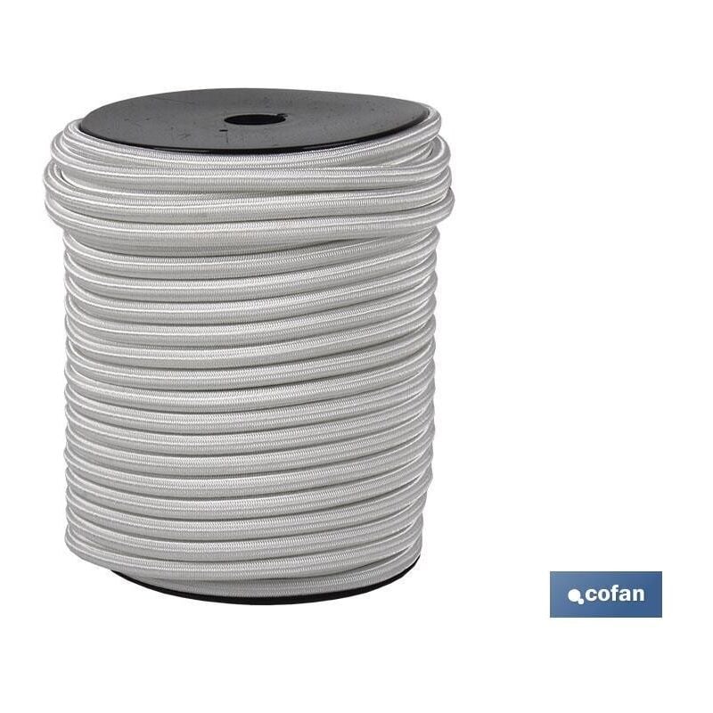 

Cuerda elastica látex 1ª 10mm 50 m bco