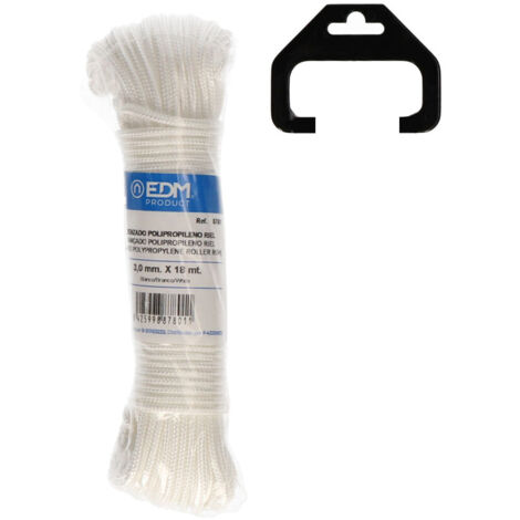 MADEJA TRENZADA POLIPROPILENO RIEL R.81 18m EDM