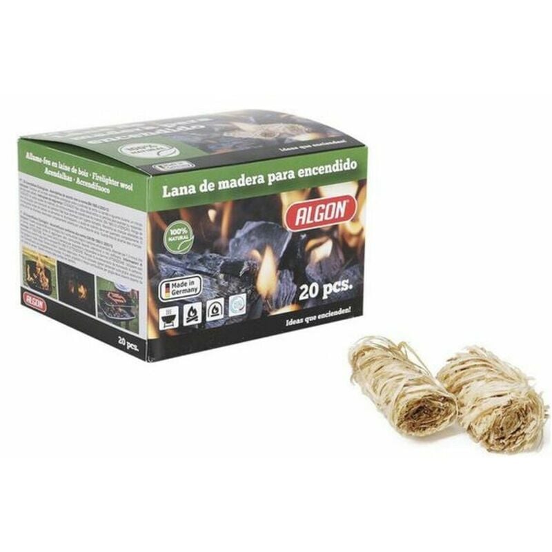 

Madera con Cera para Barbacoa Algon (20 pcs) -