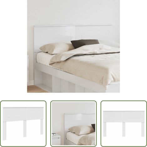 Madera contrachapada -  Cabecero Brillante 160 cm Madera contrachapada