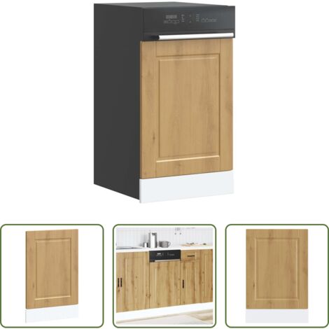 Madera contrachapada -  Panel lavavajillas Porto madera contrachapada roble artesanal