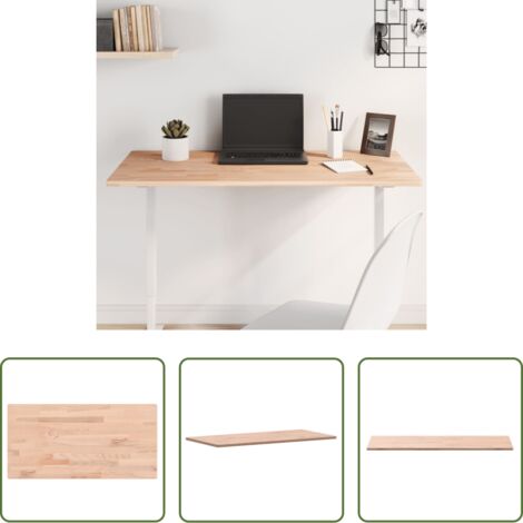 Madera de haya -  Tablero rectangular de madera maciza de haya 100x50x1,5 cm