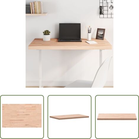 Madera de haya -  Tablero rectangular de madera maciza de haya 100x60x4 cm