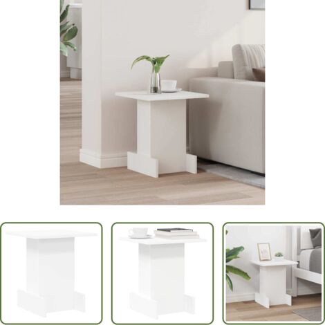 Madera de ingeniería -  Mesa Auxiliar 35,5 x 35 x 40 cm Madera de ingeniería
