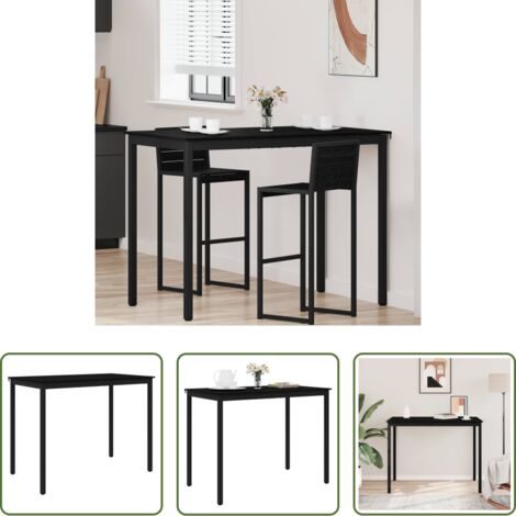 Madera de ingeniería -  Mesa de barra de pie Madera de ingeniería