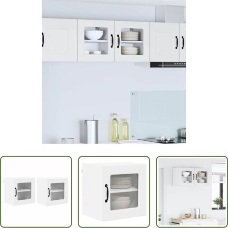 Madera de ingeniería -  Mueble de Cocina 2 pcs 40 x 31 x 40 cm Madera de ingeniería
