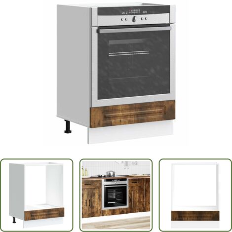 Madera de ingeniería -  Mueble de horno Kalmar roble sonoma madera reconstituida