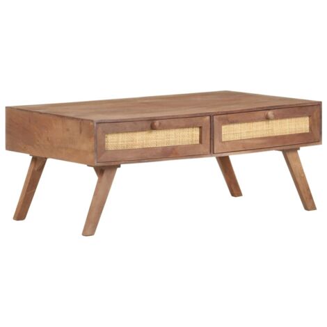 Madera de manguera sólida Tabla 100x60x40 cm