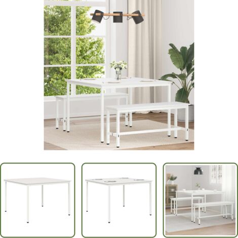 Madera de pino -  Mesa de Comedor 110 x 110 x 75 cm Madera de pino macizo
