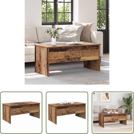 Madera envejecida -  Mesa de Café Madera envejecida 102 x 50,5 x 46,5 cm