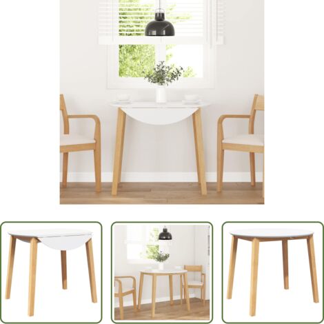 Madera maciza -  Mesa de comedor natural madera maciza roble caucho
