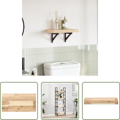 Madera maciza -  Tablero de mesa rectangular madera maciza acacia 60x20x4 cm