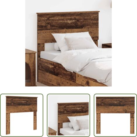 Madera vieja -  Cabecero Madera Vieja 100 cm Madera contrachapada