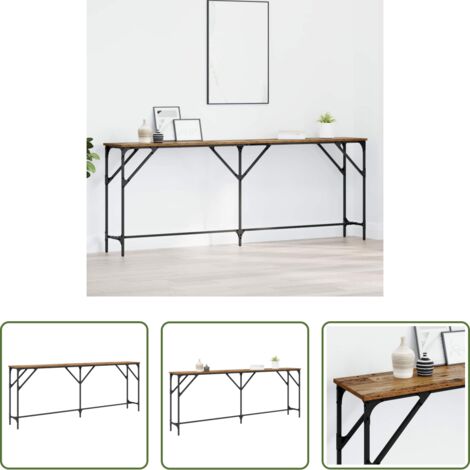Madera vieja -  Mesa Consola Madera Vieja 200 x 29 x 75 cm