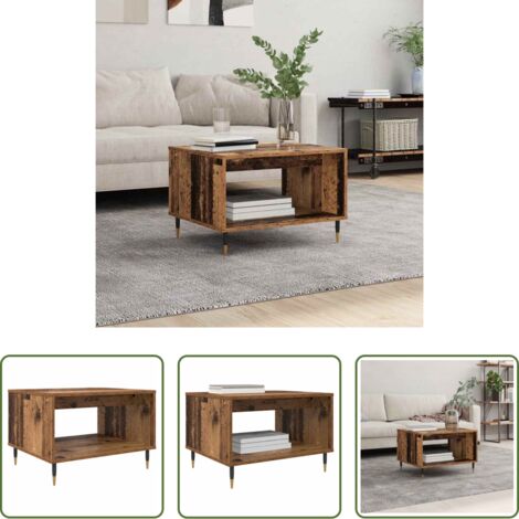 Madera vieja -  Mesa de Café Madera vieja 60 x 50 x 40 cm Madera contrachapada
