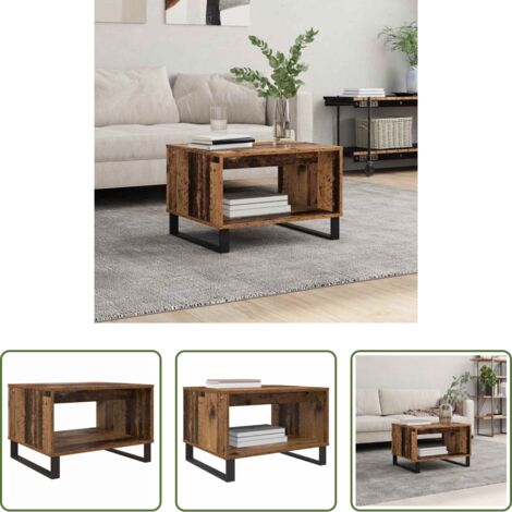 Madera vieja -  Mesa de Café Madera vieja 60 x 50 x 40 cm Madera contrachapada