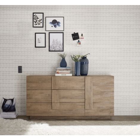 LES TENDANCES Credenza 3 cassetti e 1 porta L182 cm - Jupiter
