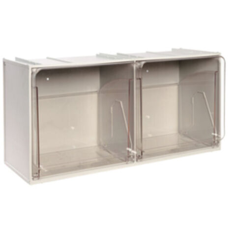 MADIA 2 CASSETTI CRISTAL BOX 600X240XH300 MM  1 PZ