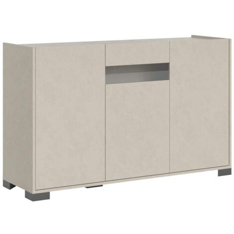 Madia 3 ante 130x40x81 cm Riflesso cashmere