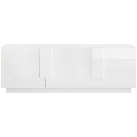 Madia 3 ante linea Sax in finitura Bianco Lucido
